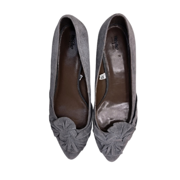 Vintage Mossimo Women's Suede Grey Shoes Size 9 - Picture 8 of 14